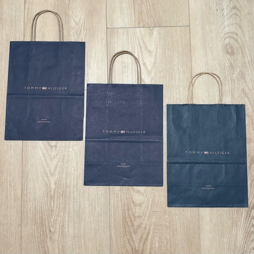 TOMMY HILFIGER - Blue Gift Bag Set (3)